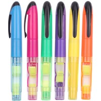 High Quality Memo Pad Rainbow Multi Color Highlighter Pen