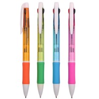 Promotion customized logo 3 color pen